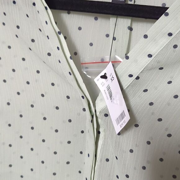 The Limited Green Blouse NWT - Picture 3 of 7